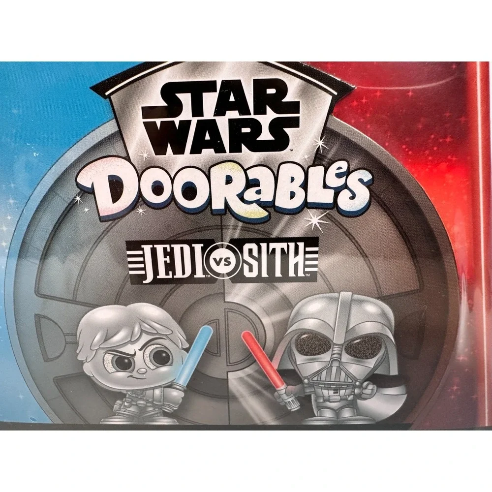 Star Wars Doorables Jedi Vs Sith Box Set New Sealed Darth Vader Luke‎ Skywalker